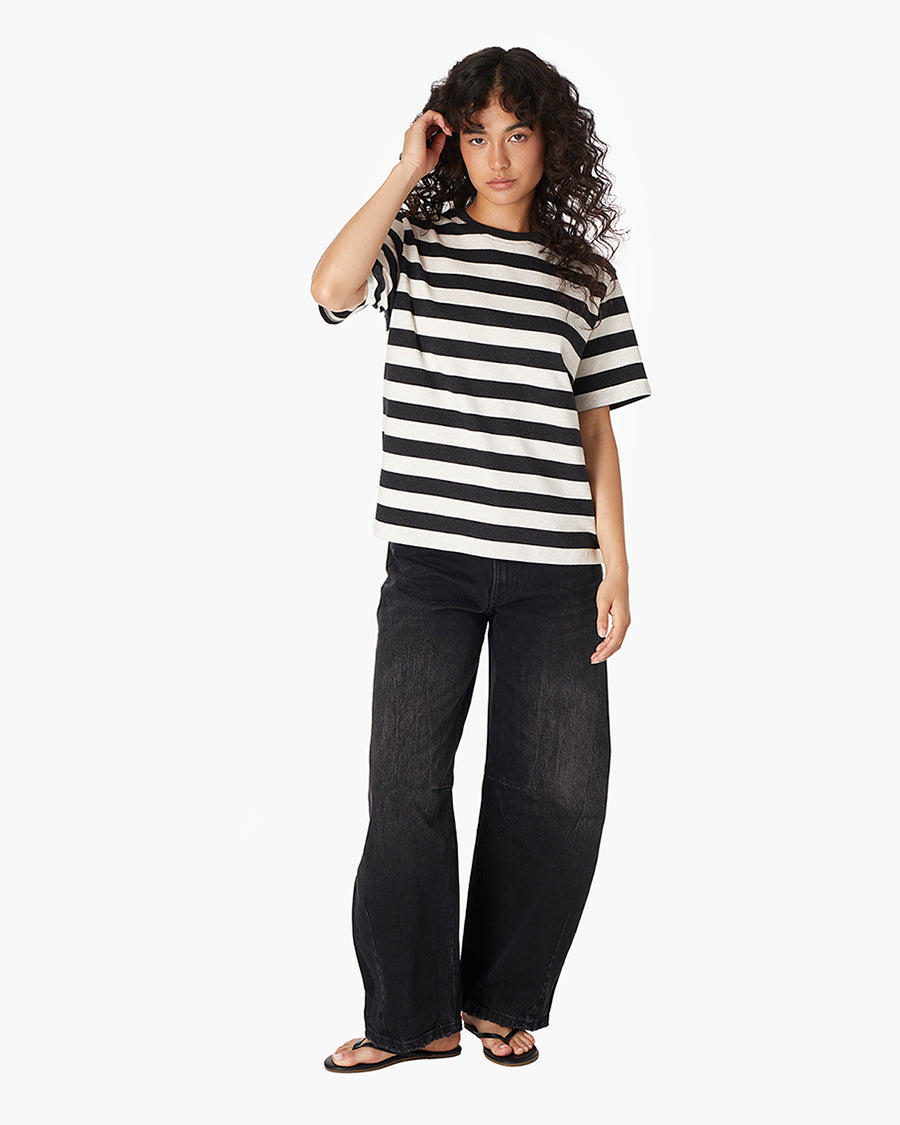 Classic Striped Tee  | TKEES Premium