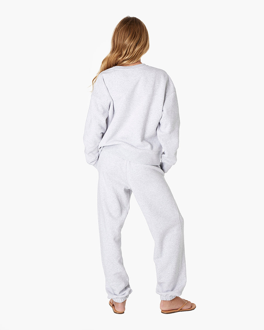 Air Whipped Crew - Heather Grey  | TKEES Discount