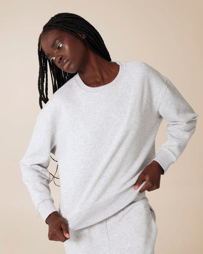 Air Whipped Crew - Heather Grey  | TKEES Discount