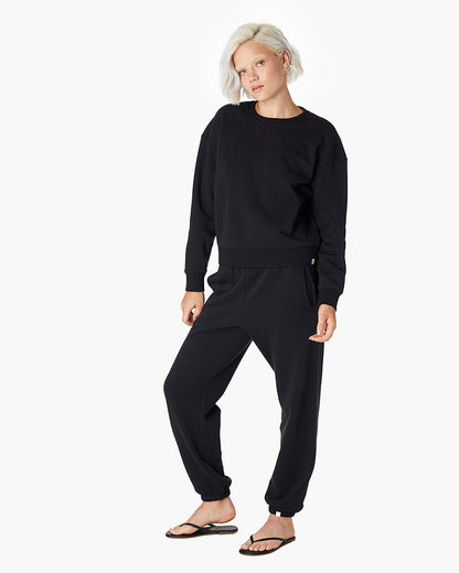 Air Whipped Crew - Black  | TKEES Everyday