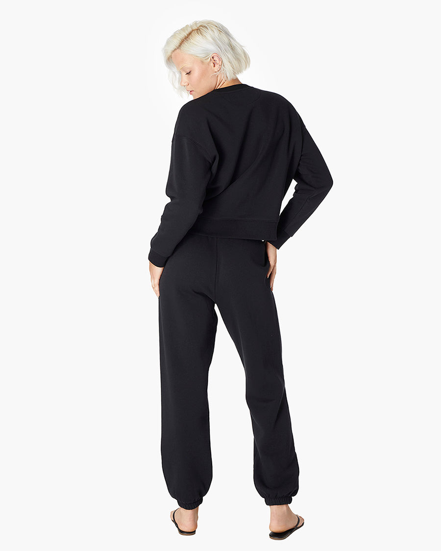Air Whipped Crew - Black  | TKEES Everyday