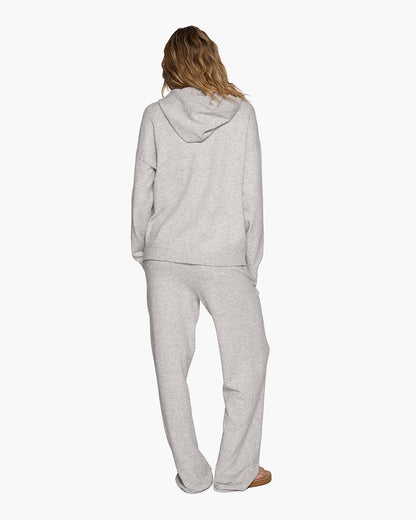 Sunday Sweater Hoodie - Heather Grey | TKEES Premium