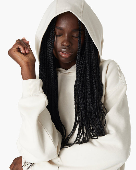 Air Whipped Hoodie - Bone  | TKEES Quality