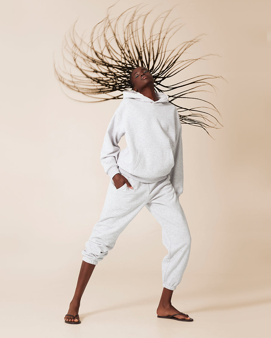Air Whipped Hoodie - Heather Grey  | TKEES Great Value