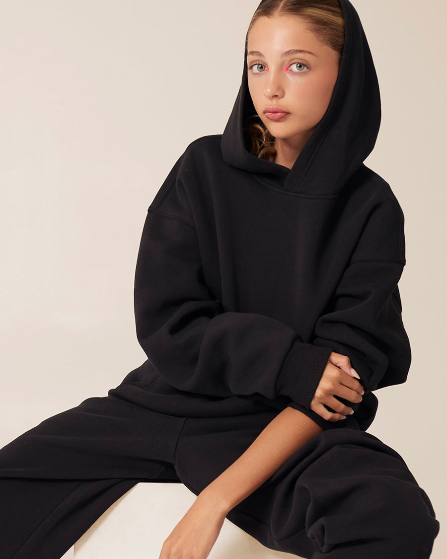 Air Whipped Hoodie - Black  | TKEES Top Pick