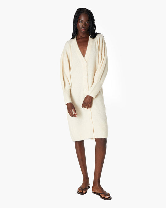 Cashmere Long Cardigan  | TKEES Classic