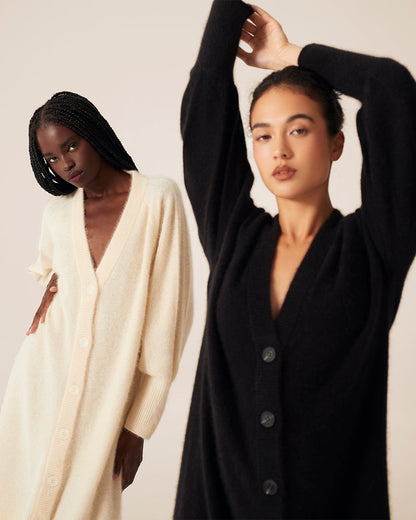 Cashmere Long Cardigan  | TKEES Trending