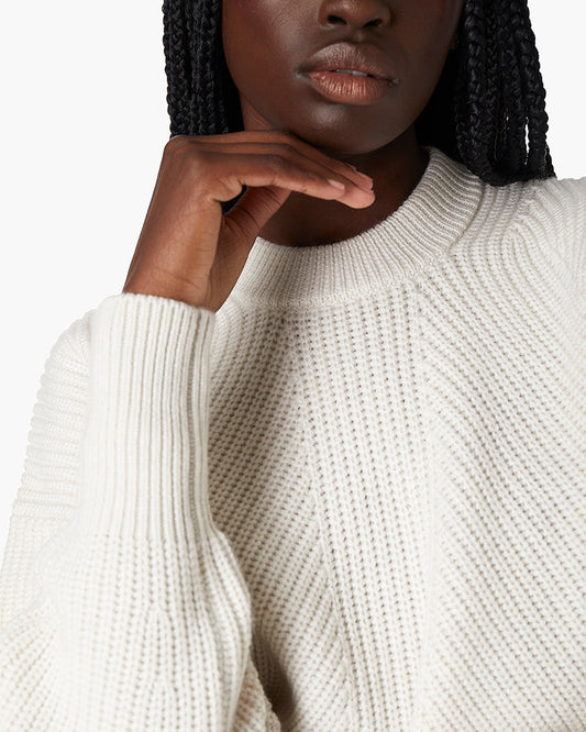 Merino Knit Crewneck  | TKEES Latest