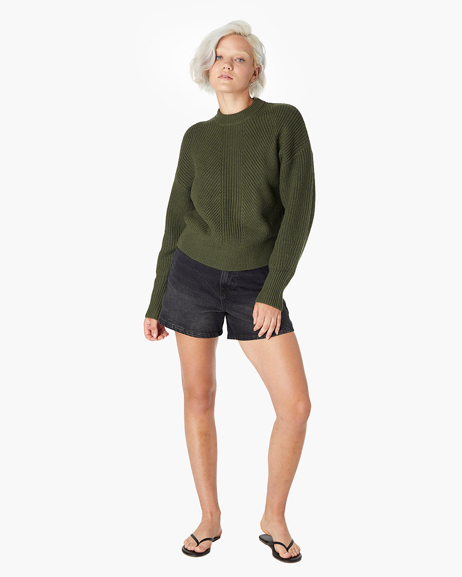 Merino Knit Crewneck  | TKEES Discount