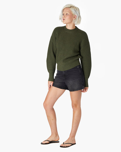 Merino Knit Crewneck  | TKEES Discount