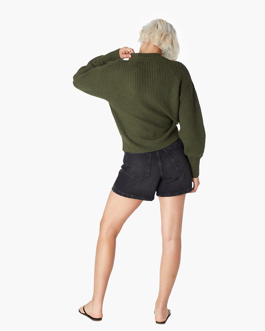 Merino Knit Crewneck  | TKEES Discount