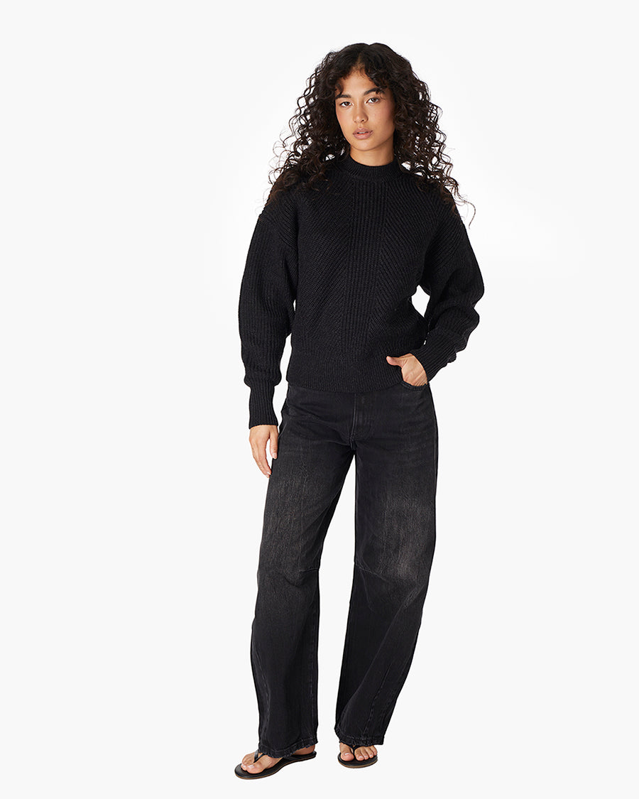 Merino Knit Crewneck  | TKEES Quality
