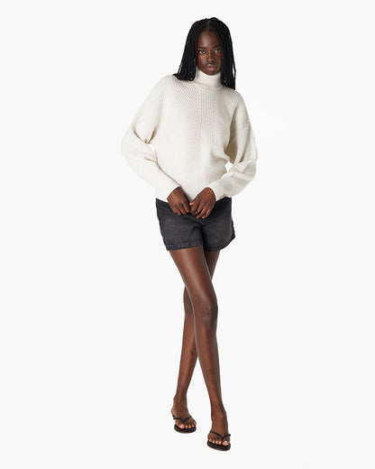 Merino Knit Turtleneck  | TKEES Hot Sale
