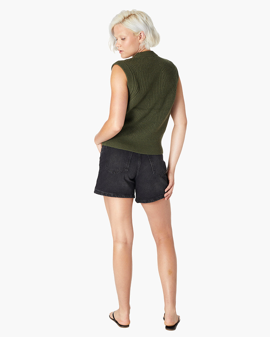 Merino Knit Vest  | TKEES Popular