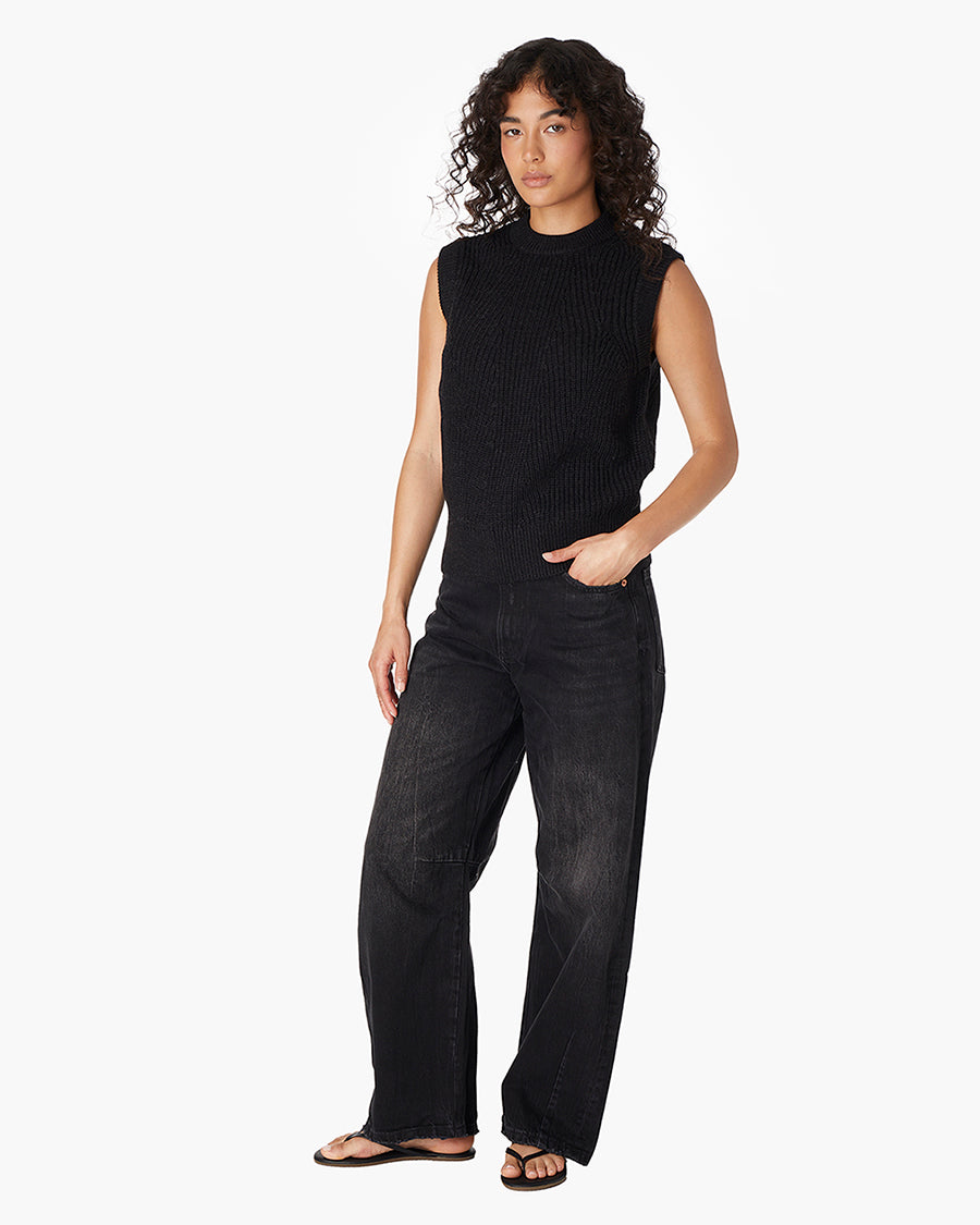 Merino Knit Vest  | TKEES Essential
