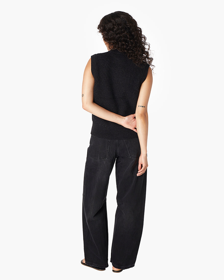Merino Knit Vest  | TKEES Essential