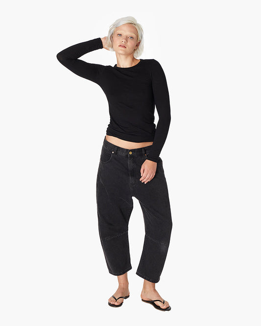 Long-Sleeve Stretch Crewneck  | TKEES Trusted