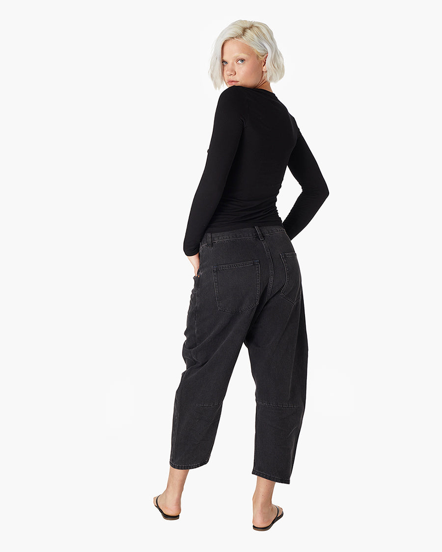 Long-Sleeve Stretch Crewneck  | TKEES Trusted