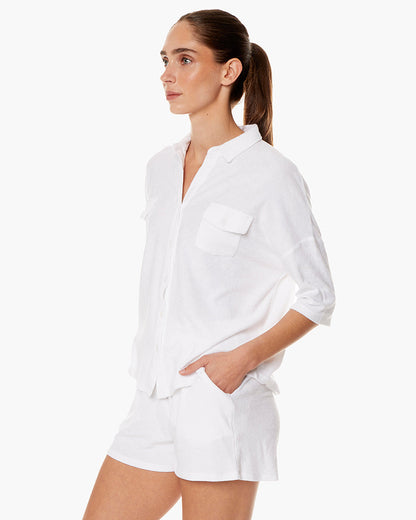 Soleil-Chic-Short--White  | TKEES Best Seller