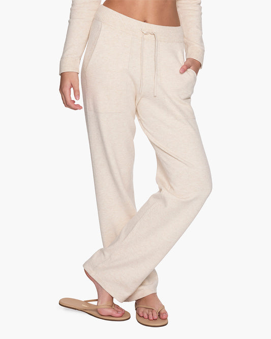 Sunday Sweater Pants - Cream | TKEES Classic