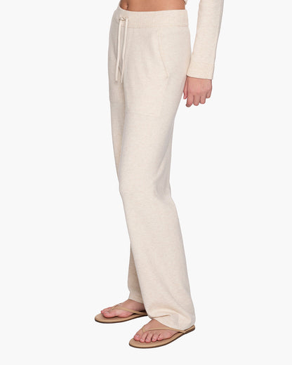 Sunday Sweater Pants - Cream | TKEES Classic