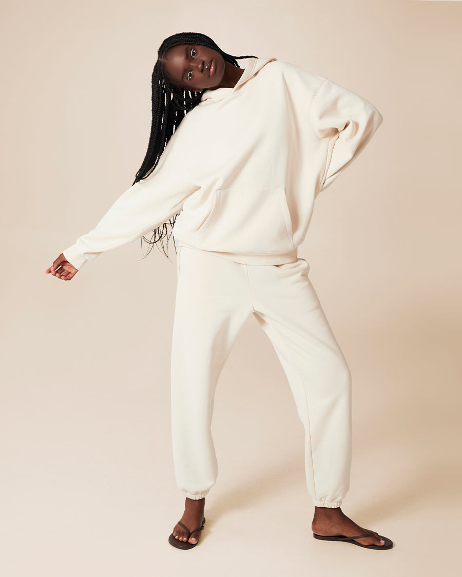 Air Whipped Sweatpant - Bone  | TKEES Popular