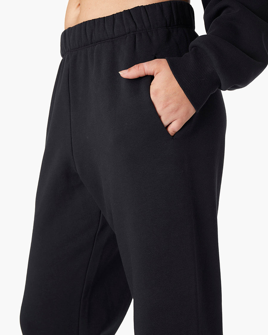 Air Whipped Sweatpant - Black  | TKEES Featured