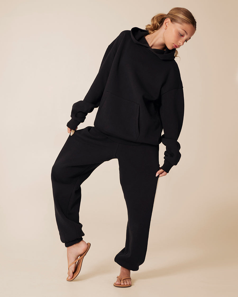 Air Whipped Sweatpant - Black  | TKEES Featured