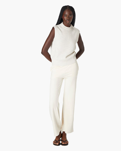French Terry Wide Leg Pant  | TKEES Value