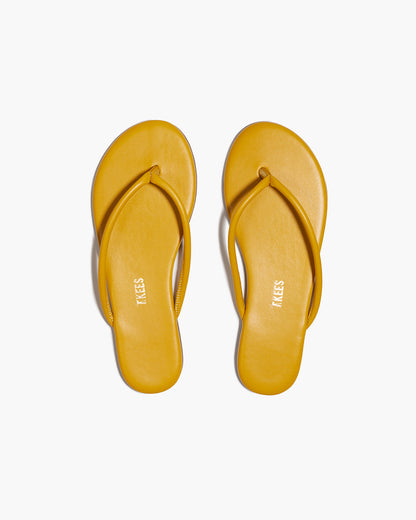 Tubular Lily Lemon Curry Flip Flops  | TKEES Best Price