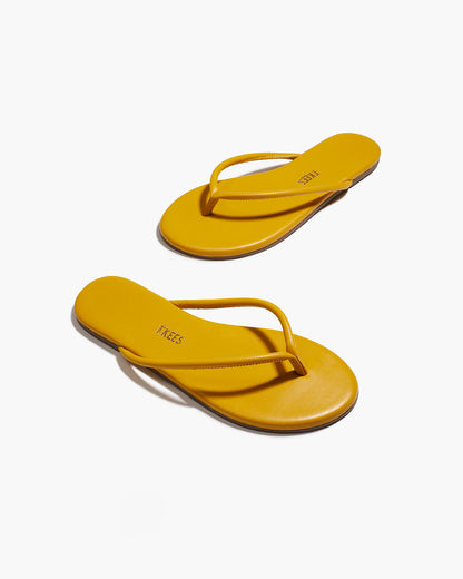 Tubular Lily Lemon Curry Flip Flops  | TKEES Best Price