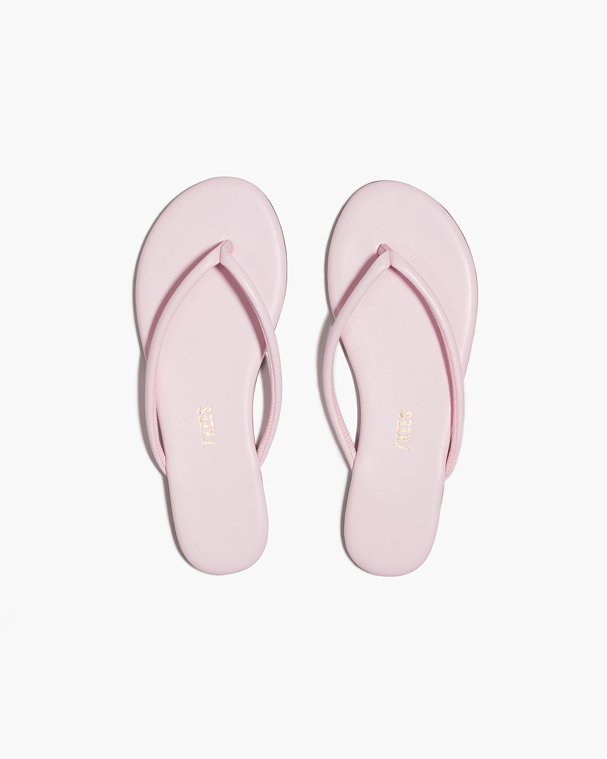 Tubular Lily Powder Pink Flip Flops  | TKEES Sale