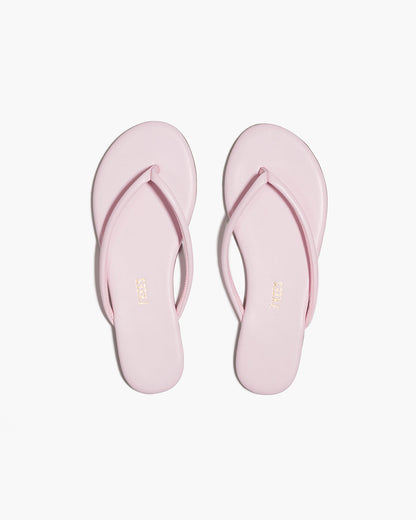 Tubular Lily Powder Pink Flip Flops  | TKEES Sale