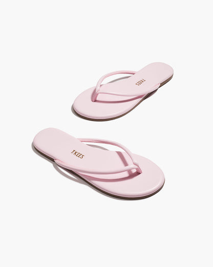 Tubular Lily Powder Pink Flip Flops  | TKEES Sale