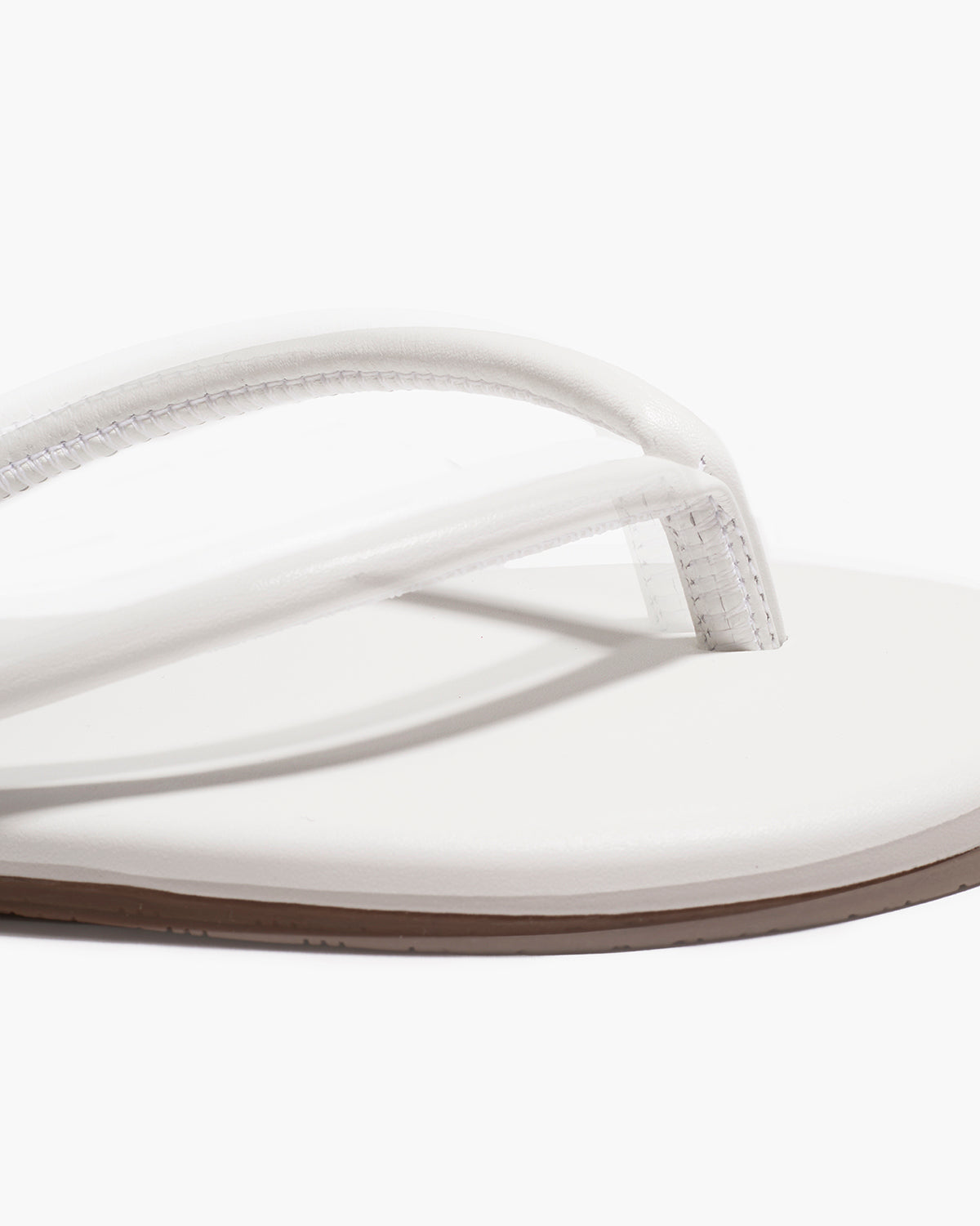 Tubular Lily White Flip Flops  | TKEES Latest