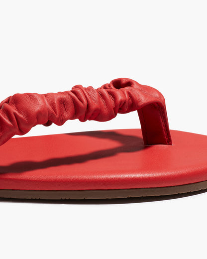 Savannah Red Flip Flops  | TKEES New