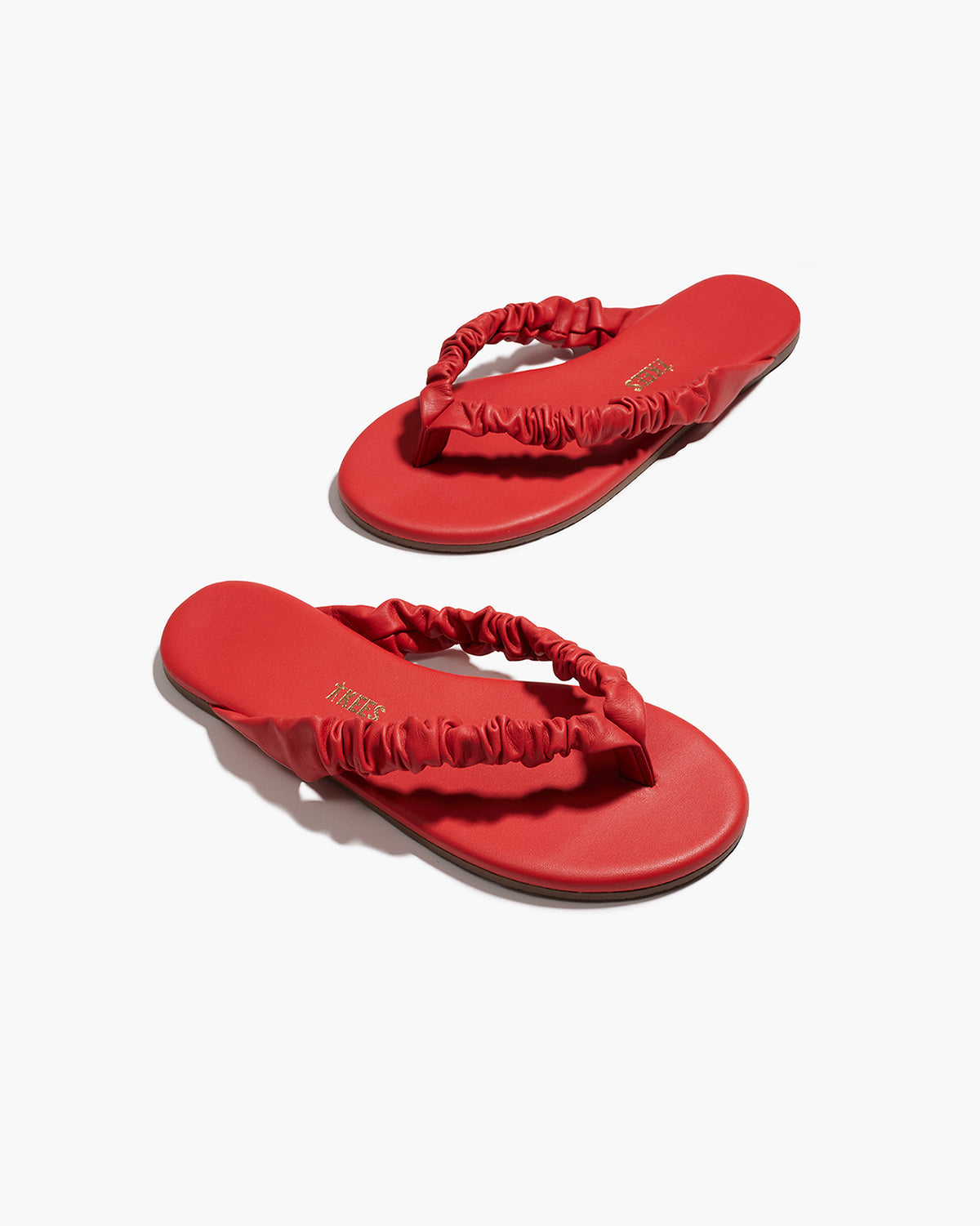 Savannah Red Flip Flops  | TKEES New