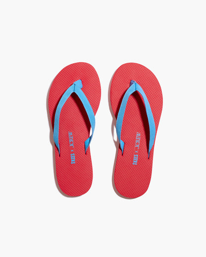 TKEES x J.CREW Sandal in Vintage Red  | TKEES Hot Sale
