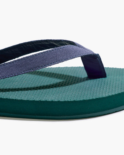 TKEES x J.CREW Sandal in Graffiti Green  | TKEES Featured