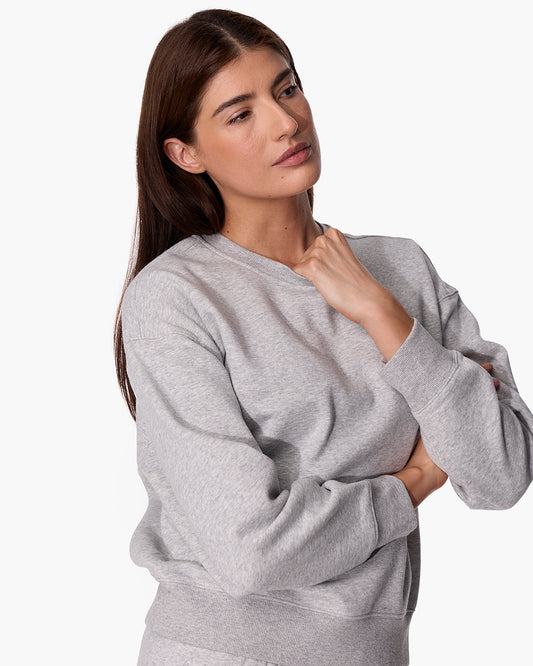 CloudSoft Crew Heather Grey  | TKEES Best Price