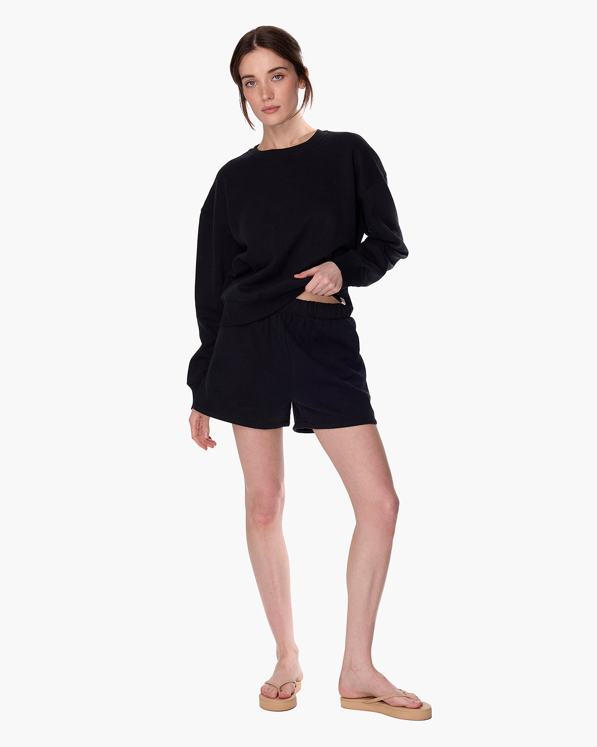 CloudSoft Crew Black  | TKEES Popular