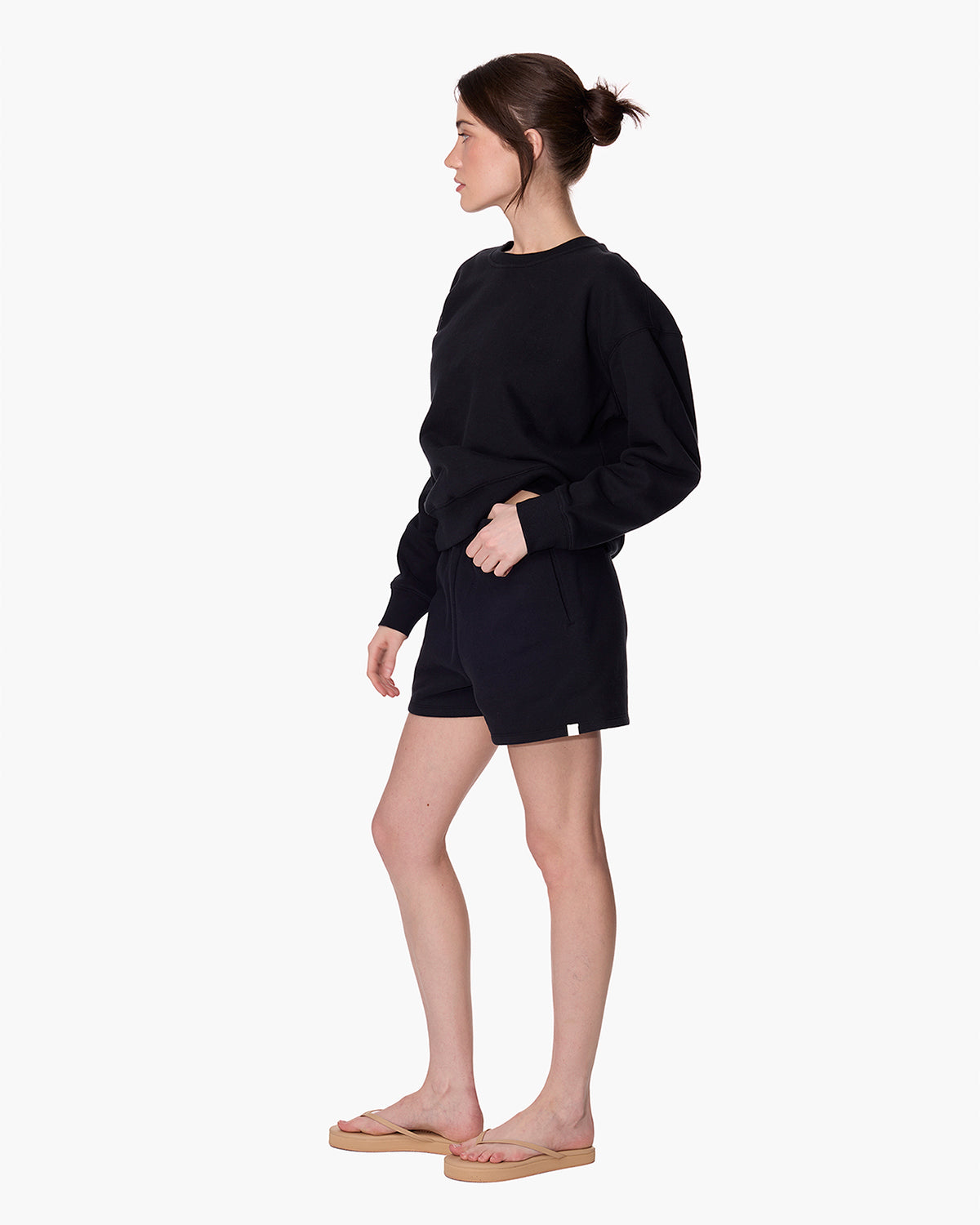 CloudSoft Crew Black  | TKEES Popular