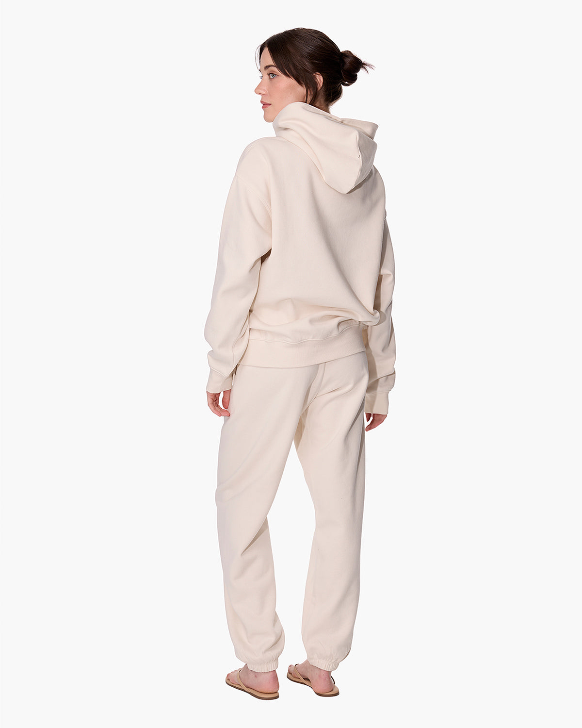 CloudSoft Pullover Hoodie Bone  | TKEES Premium
