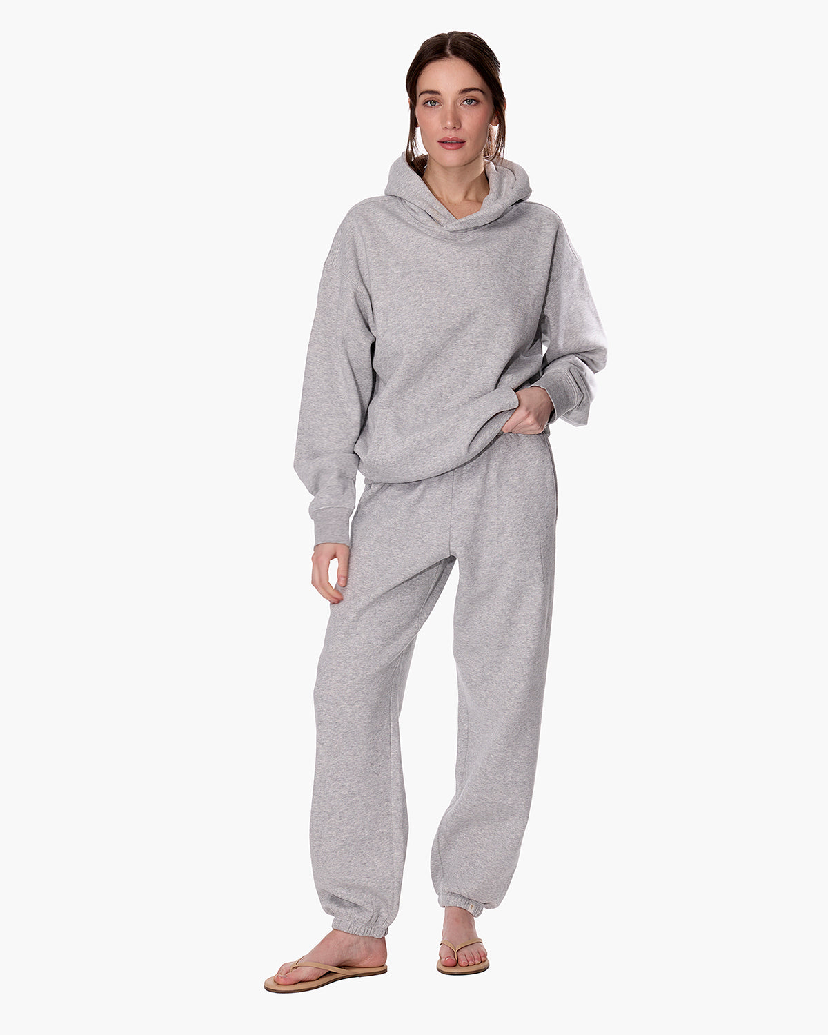 CloudSoft Pullover Hoodie Heather Grey  | TKEES Deals