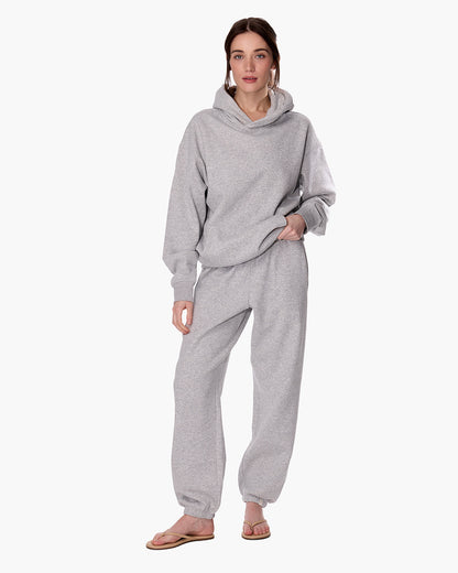 CloudSoft Pullover Hoodie Heather Grey  | TKEES Deals