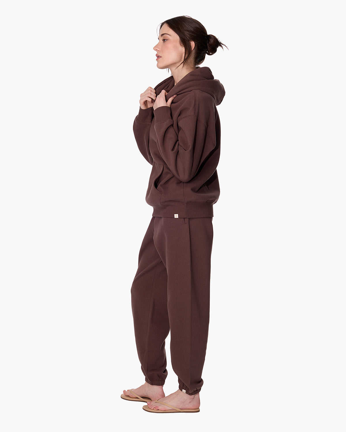 CloudSoft Pullover Hoodie Dark Chocolate  | TKEES Popular