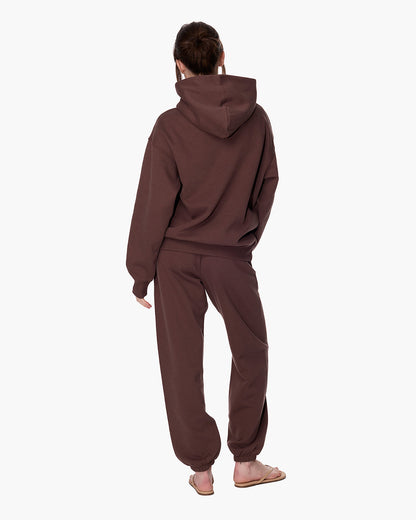 CloudSoft Pullover Hoodie Dark Chocolate  | TKEES Popular