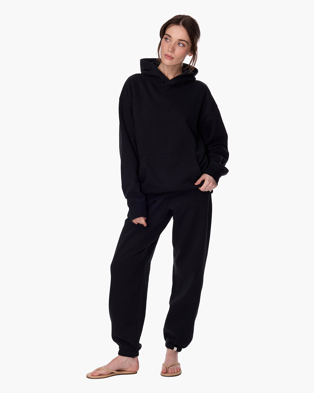CloudSoft Pullover Hoodie Black  | TKEES Discount