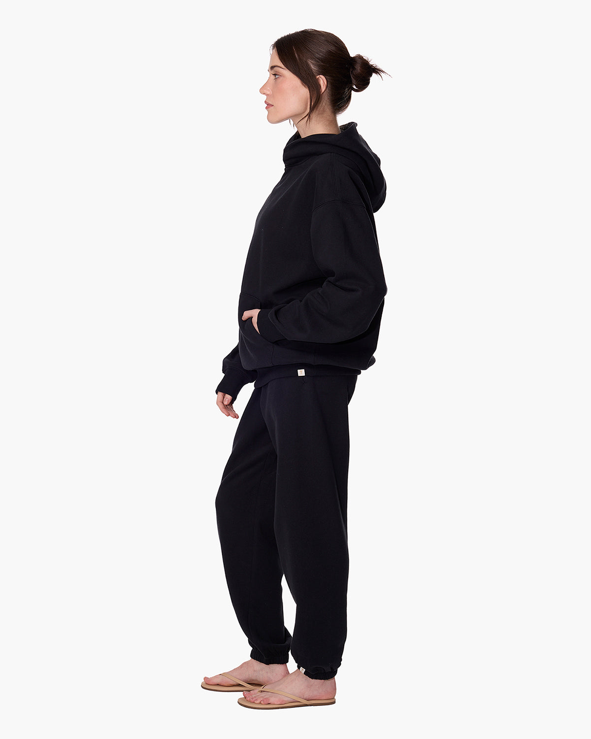 CloudSoft Pullover Hoodie Black  | TKEES Discount