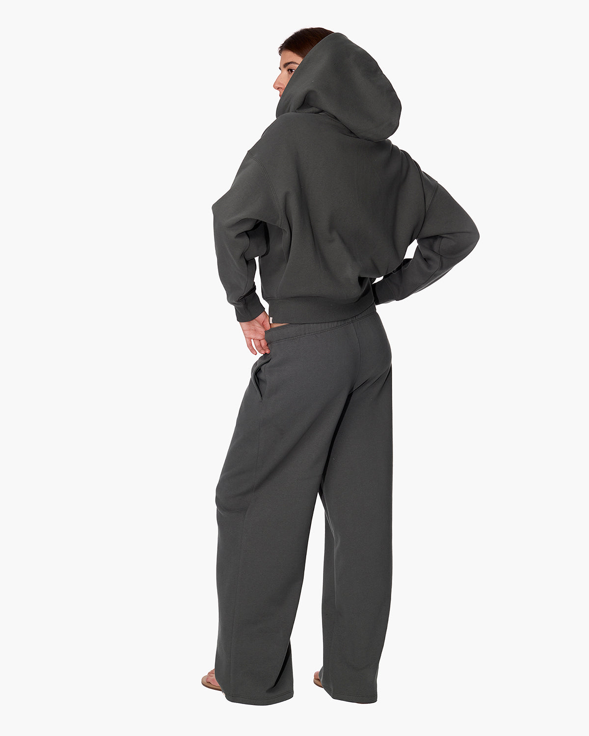 CloudSoft Zip Up Hoodie in Green  | TKEES Smart Buy
